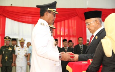 Bupati Bengkalis Hadiri Pelantikan Suyatno