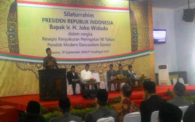 Ini Kata Jokowi Soal Pendidikan Pondok Gontor