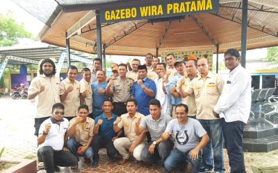 Komunitas Biroad Bireuen Lepas Keberangkatan Ali Khadafi