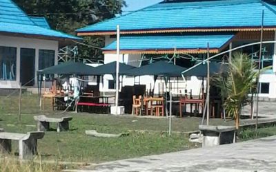 KNPI Riau Buka Lapak Kuliner di Halaman Kantor