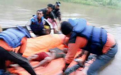 Diterkam Buaya, Korban Ditemukan Mengambang di Sungai