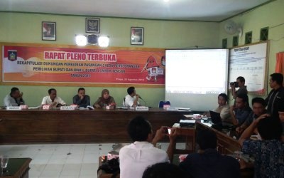 Pasangan Balon Kurma Terpental, Panwas Uji Sampling