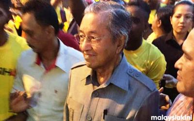 Mahathir Hadiri Lagi Aksi Bersih di Malaysia