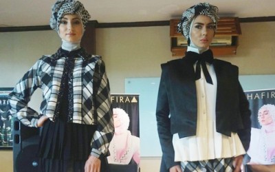 Ini Busana Hijab Modern Ala Shafira di IFW 2016