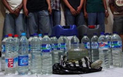 Jelang Puasa, Polres Ponorogo Sikat Penjual Miras