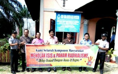 Polres Kampar Tingkatkan Kamtibmas Gereja di Kampar