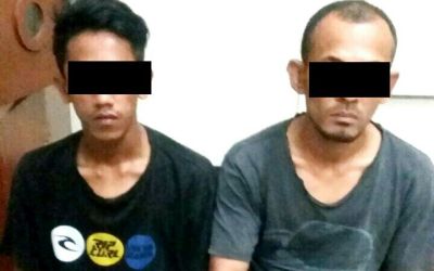 Hisap Ganja, Dua Warga di Kampar Ini Diciduk Polisi