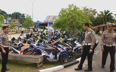 Operasi Patuh Siak 2016 Banyak Jaring Kendaraan Malam Hari