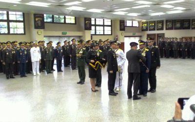 Jenderal Badrodin Dapat 4 Tanda Kehormatan dari TNI