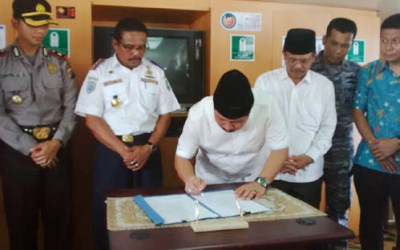 Dermaga II Roro Air Putih dan Sungai Selari Diresmikan