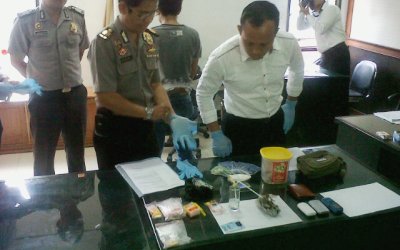 Jatanras Polda Jambi Tangkap Residivis Narkoba