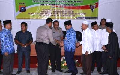 Sekda Bengkalis Buka Sosialisasi dan Supervisi Polmas