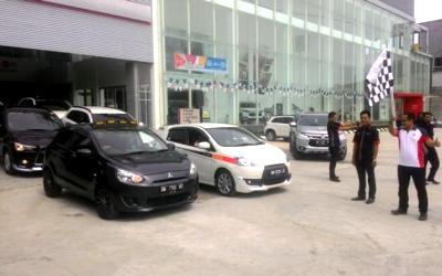 New Mutsubishi Mirage Mengaspal di Pekanbaru