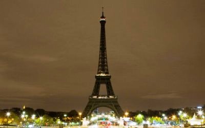 Solidaritas Paris ke Aleppo, Matikan Lampu Menara Eiffel