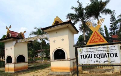 Kades Pesaguan Rencana Perindah Wisata Tugu Equator