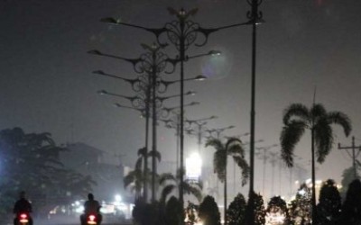 Pemko Nunggak, PLN Padamkan Separok Lampu Jalan di Pekanbaru