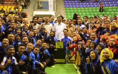 ADMB Juara Umum Sumatera Marching Open Championship 2016