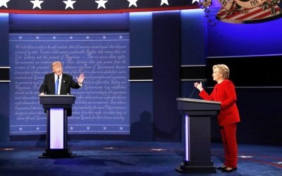 Debat Sengit Trump dan Hillary Bahas Soal Isu Perekonomian