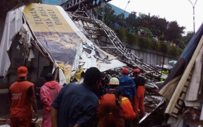 Ahok Janji Ubah Papan Reklame di JPO Jadi LED