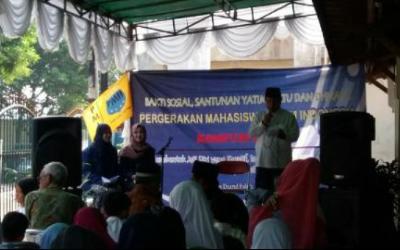 PMII Gelar Bakti Sosial Kepada Masyarakat
