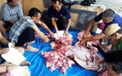 KWP Jurnalis Ponorogo Serahkan Hewan Kurban