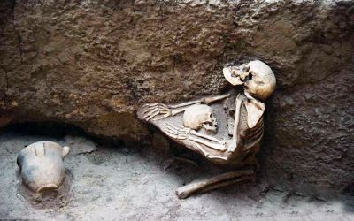 Ini Penemuan Kerangka Ibu dan Anak Berusia 4.000 Tahun di China