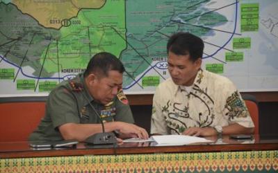 Danrem 031/Wirabima Pimpin Rapat Persiapan KKN Kebangsaan