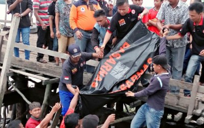 Korban Tenggelam Kapal Pompong Ditemukan Tewas