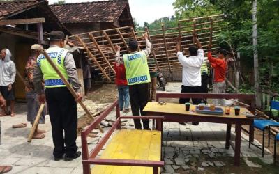 Tanah Retak Tugurejo Ponorogo Bikin Puluhan Warga Was-Was