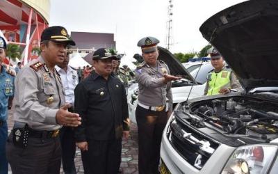 Bupati dan Kapolres Tinjau Pengamanan Natal di Mandau