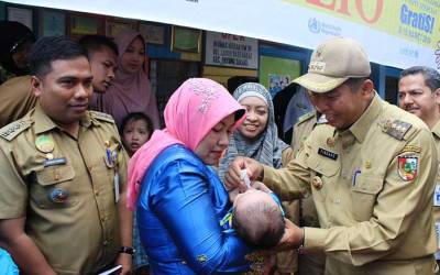 Temuan WHO, Pekanbaru Terlalu Irit Vaksin Polio