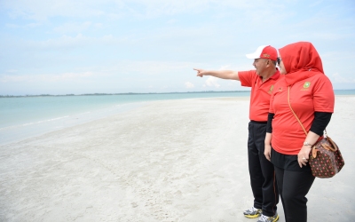 Pantai Teluk Rhu Rupat Utara Didorong Untuk Wisata Nasional