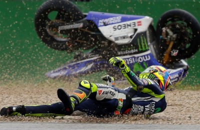 Rossi Star Diposisi Enam Akibat Jatuh di Sesi Latihan