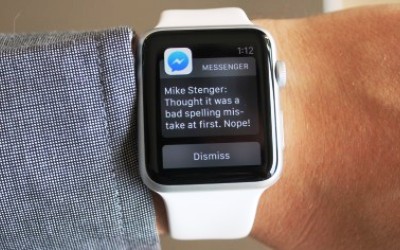 Akhirnya Facebook Messenger Mendarat di Apple Watch