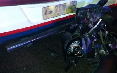 Tabrak Bus Berhenti Ucok Ponorogo Luka Parah