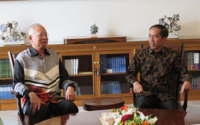 Presiden Jokowi-PM Najib Lakukan Pertemuan Santai