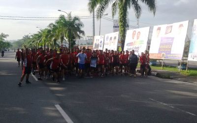 Danyon 132 Bima Sakti Ajak Masyarakat Utamakan Kesehatan