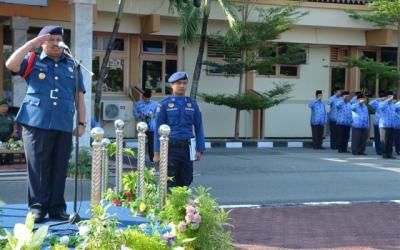 Bupati Pimpin Upacara HUT Damkar ke-97