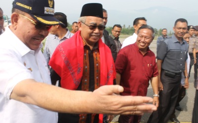 Gubernur Aceh Tinjau Pembangunan Bersumber dari APBA di Kutacane