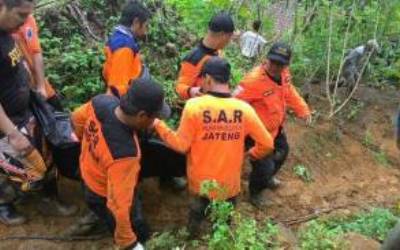 Korban Longsor Jawa Tengah 43 Orang Tewas, 19 Orang Hilang